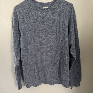 H&M Light Blue Heather Crewneck Sweater